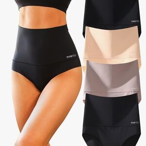 FINETOO High-Waisted Seamless tummy contrôle underwear